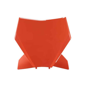 Polisport Placa delantera de número naranja para KTM SX 125/150/250/300 2023- y SX-F 250/350/450 2023-
