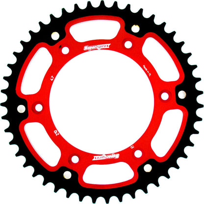 Supersprox Stealth Rear sprocket Red – RST-210:49-RED
