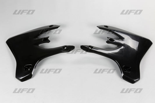 UFO Radiator shrouds YZF250/450 03-05WR 05-06 Black 001