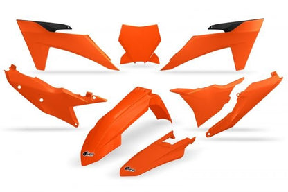 UFO Plastic kit 5-parts KTM SX/SXF125-450 23-24 Orange 127