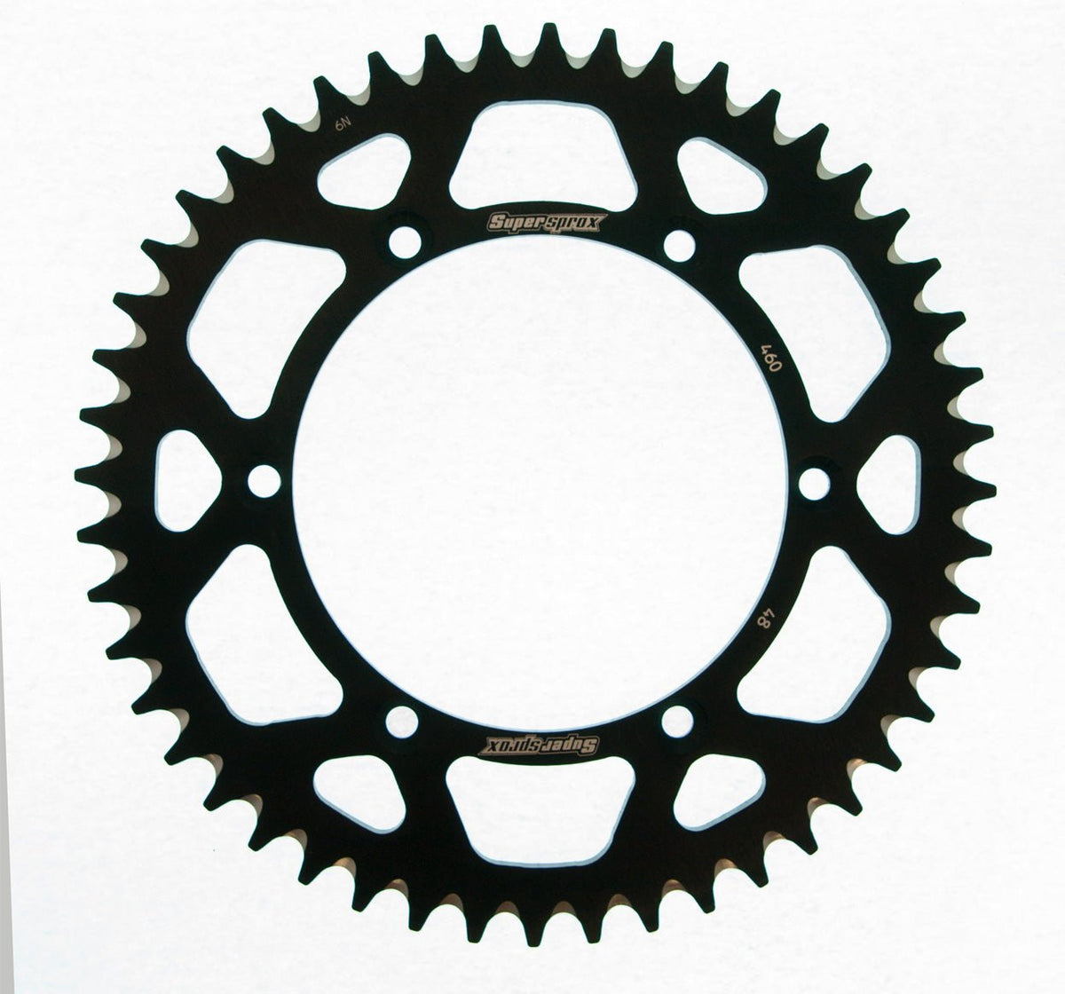 Supersprox Alu Rear sprocket KA KX125/250/450 Black 47