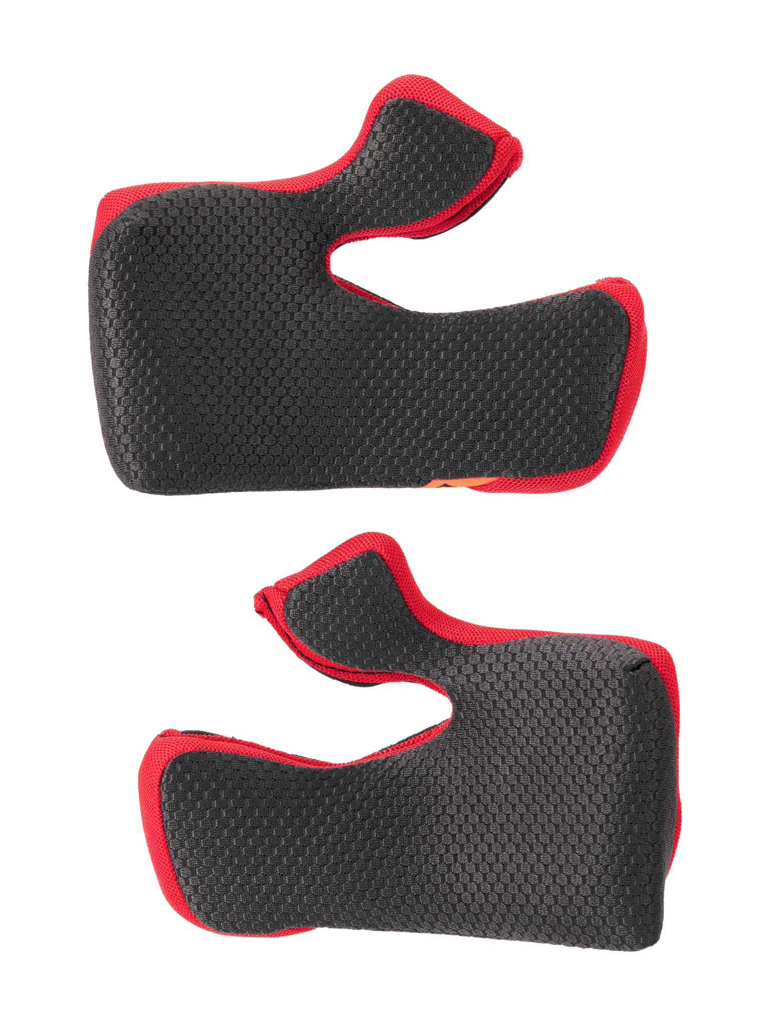 Alpinestars Supertech M10 Wangenkissenset aus Sechseckigem Mesh, Regular Schwarz – MxProStoreParts