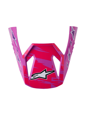 Alpinestars SM3 Falcon Vizier ECE06 Morado Blanco Negro Rosa Fluorescente