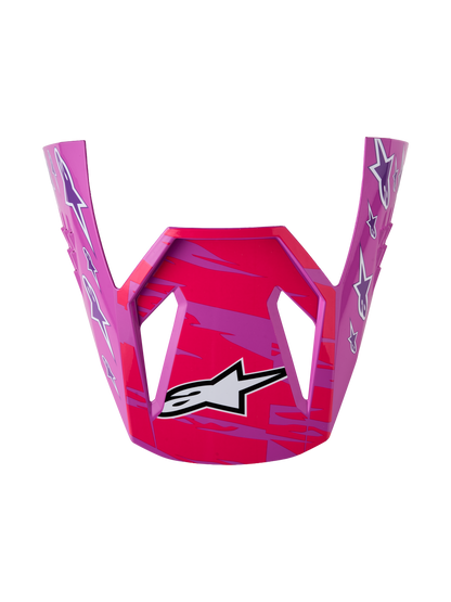 Alpinestars SM3 Falcon Vizier ECE06 Paars Wit Zwart Roze Fluo