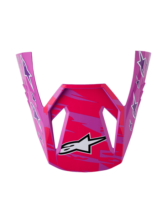 Alpinestars SM3 Falcon Vizier ECE06 Paars Wit Zwart Roze Fluo - MxProStoreParts
