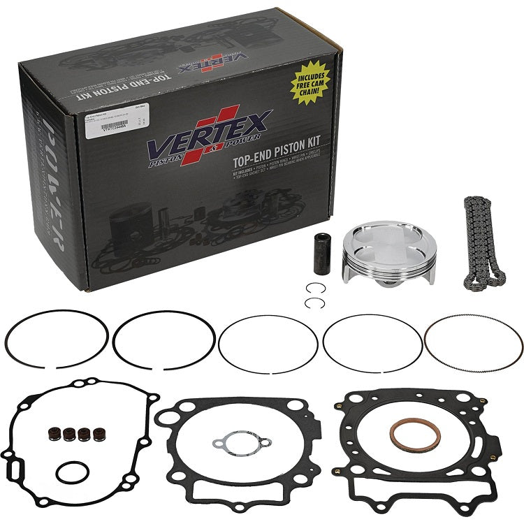Vertex top end zuiger kit Yamaha YZ 450F 2020-2022 &amp; WR 450F 2021-2023 &amp; Fantic XXF/XEF 450 2021-2022