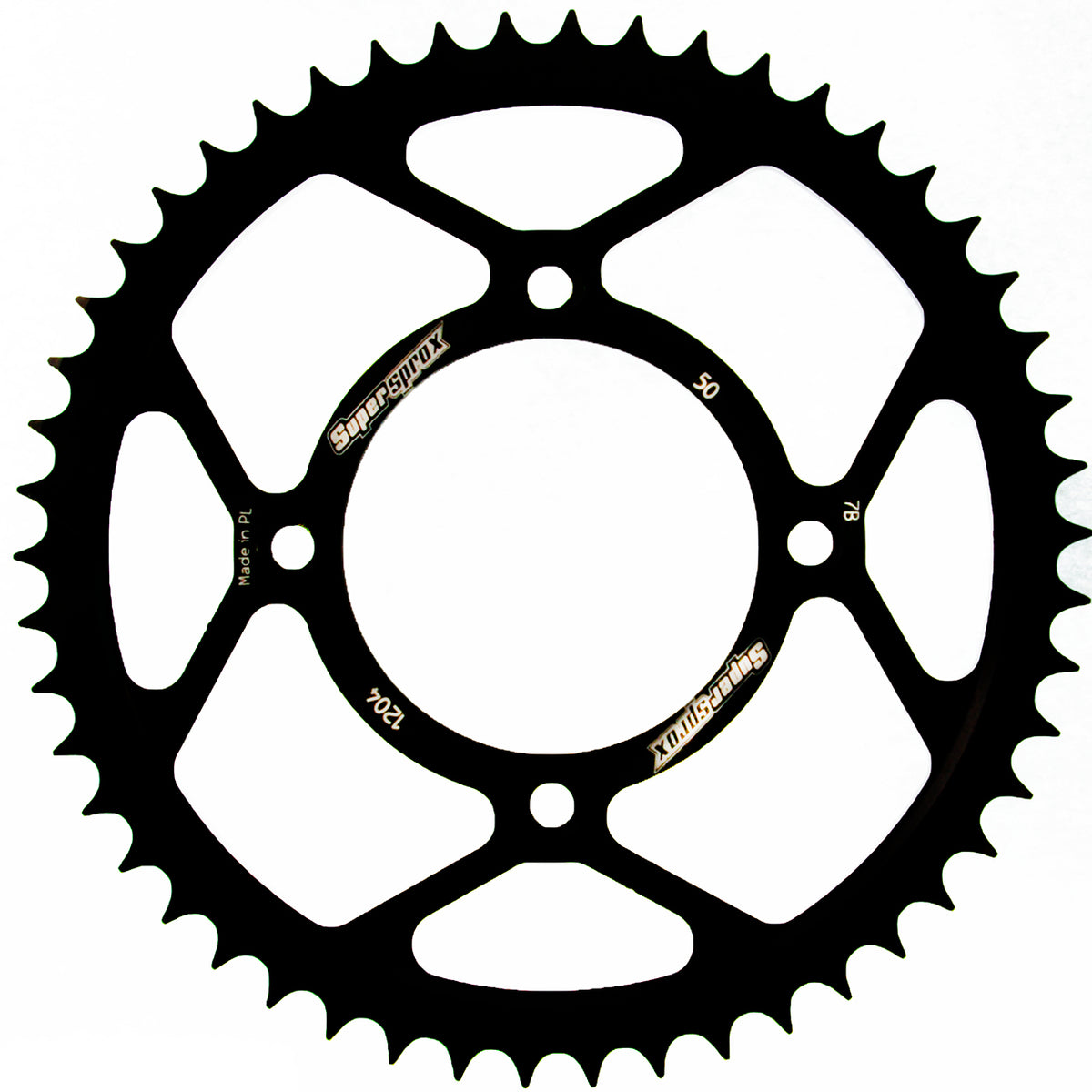 Supersprox Rear sprocket 1204.50 – RFE-1204:50-BLK