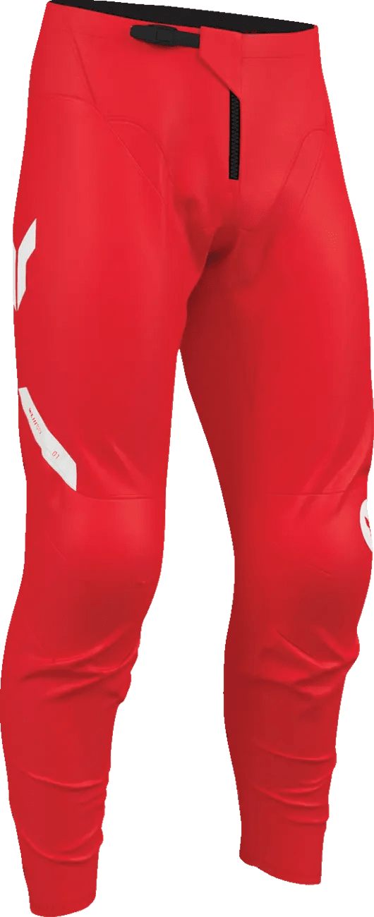 THOR Ridemode Menace crossbroek – Rood/Wit