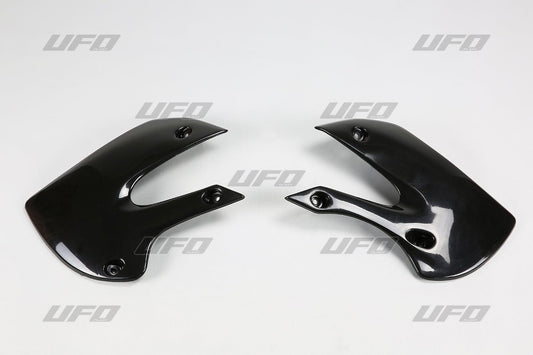 UFO Radiator Covers KX65 00-RM65 03- Black 001