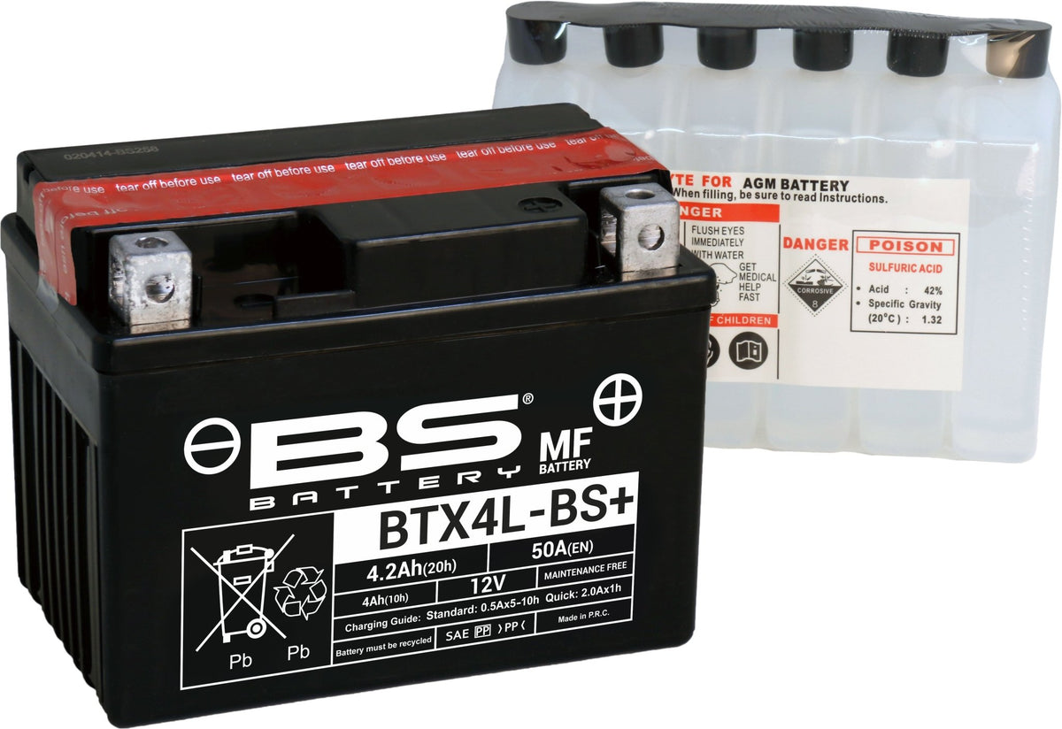 BS Battery BTX4L-BS+/BTZ5S-BS (cp) Maintenance Free – 300617