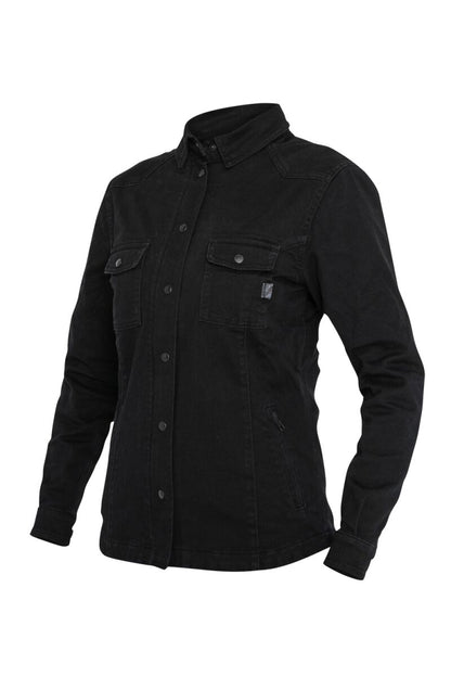 JOHN DOE Motoshirt damesjas zwart XL - MxProStoreParts