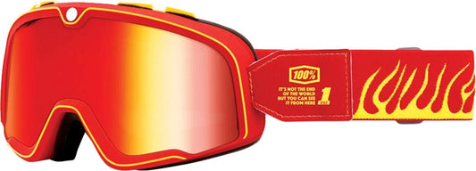 100% BRSTW DTH Spray Mirror Rood Bril - MxProStoreParts