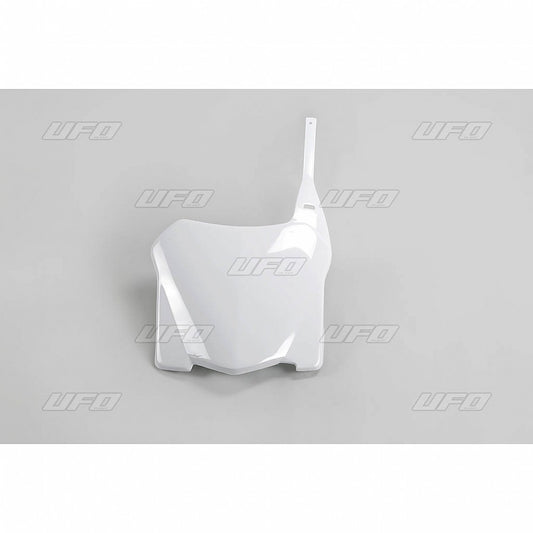 UFO Front number plate CRF250 08-09 CRF450 08 White