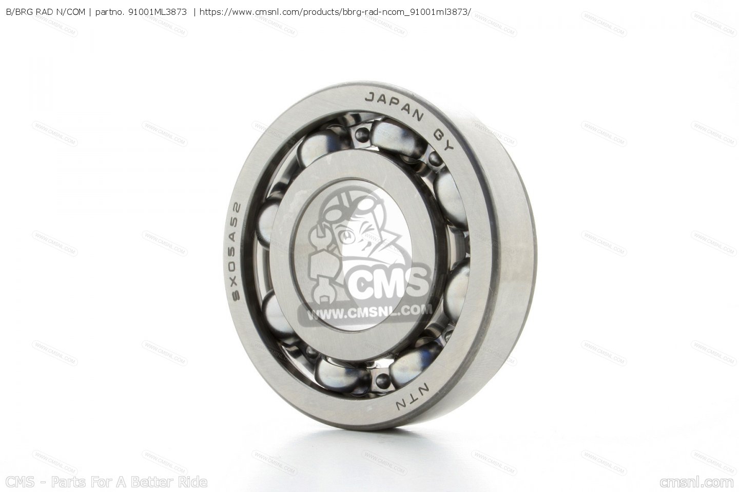 Honda OEM B/BRG RAD N/COM 91001-ML3-873