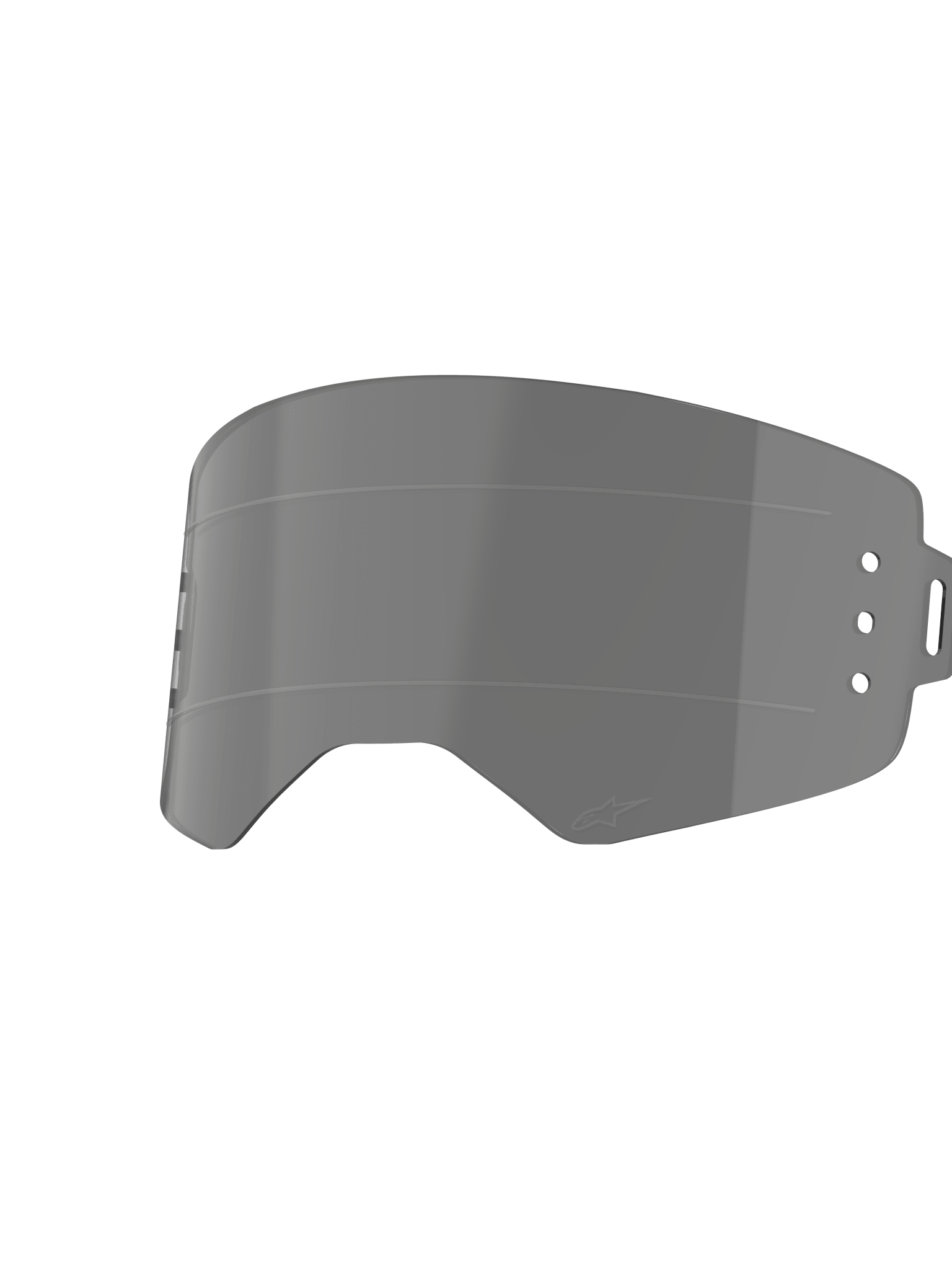 Alpinestars Supertech Roll‑off Lens Wide Vision Polycarbonaat Rook - MxProStoreParts