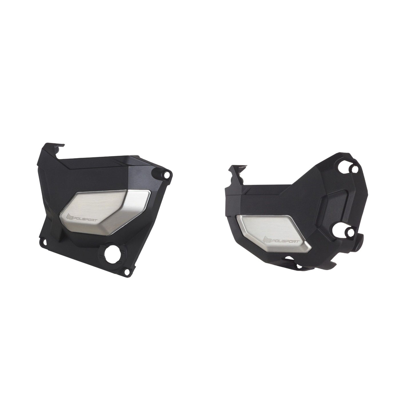 Polisport KIT ENGINE COVER PROTECTOR BLACK - Kawasaki Z 900 2017-2022 & Yamaha XSR 700 2015-2022