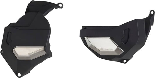 Polisport HONDA AFRICA TWIN CRF 1100 L DCT - KIT ENGINE COVER PROTECTOR BLACK - 2020-2023 MODELS