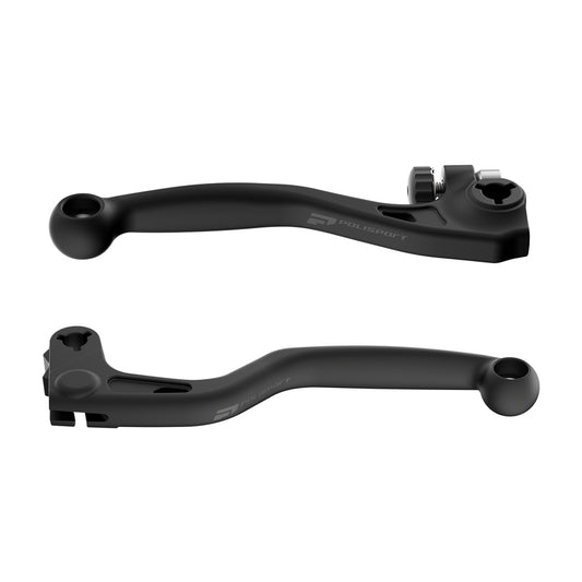 Polisport folding clutch lever + brake lever Honda CRF 250R 2007-2023 &amp; CRF 450R 2007-2020