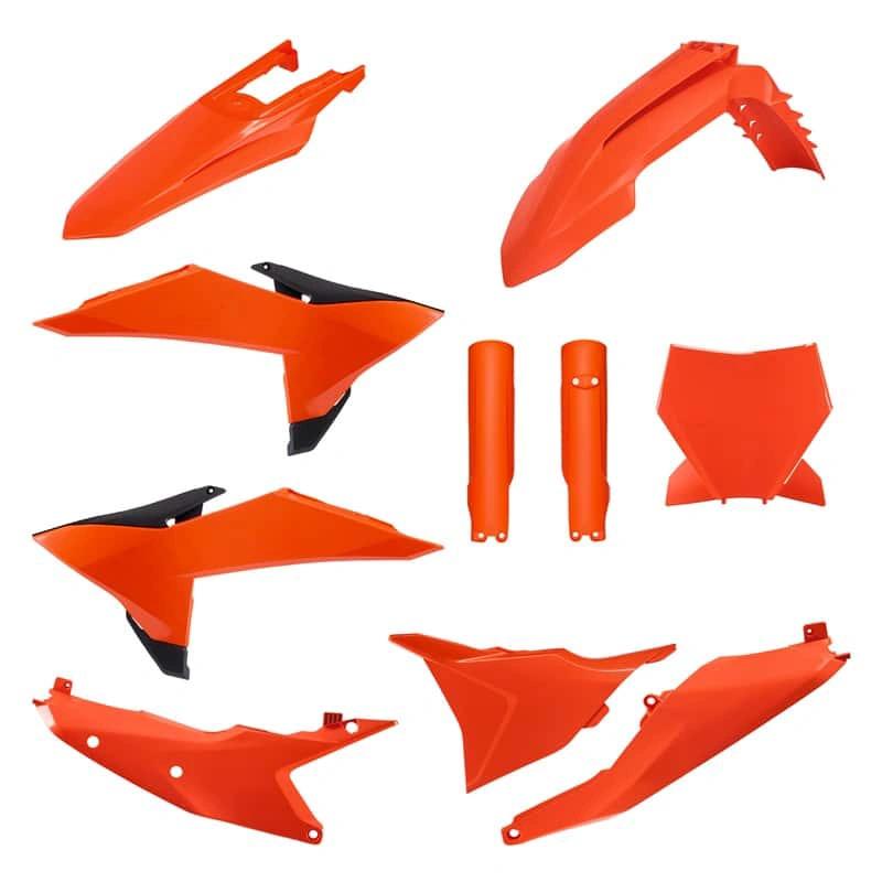 Polisport plastic kit volledig oranje KTM SX/SX - F 125/250/300/350/450 2023 - ( model 2025 ) - MxProStoreParts