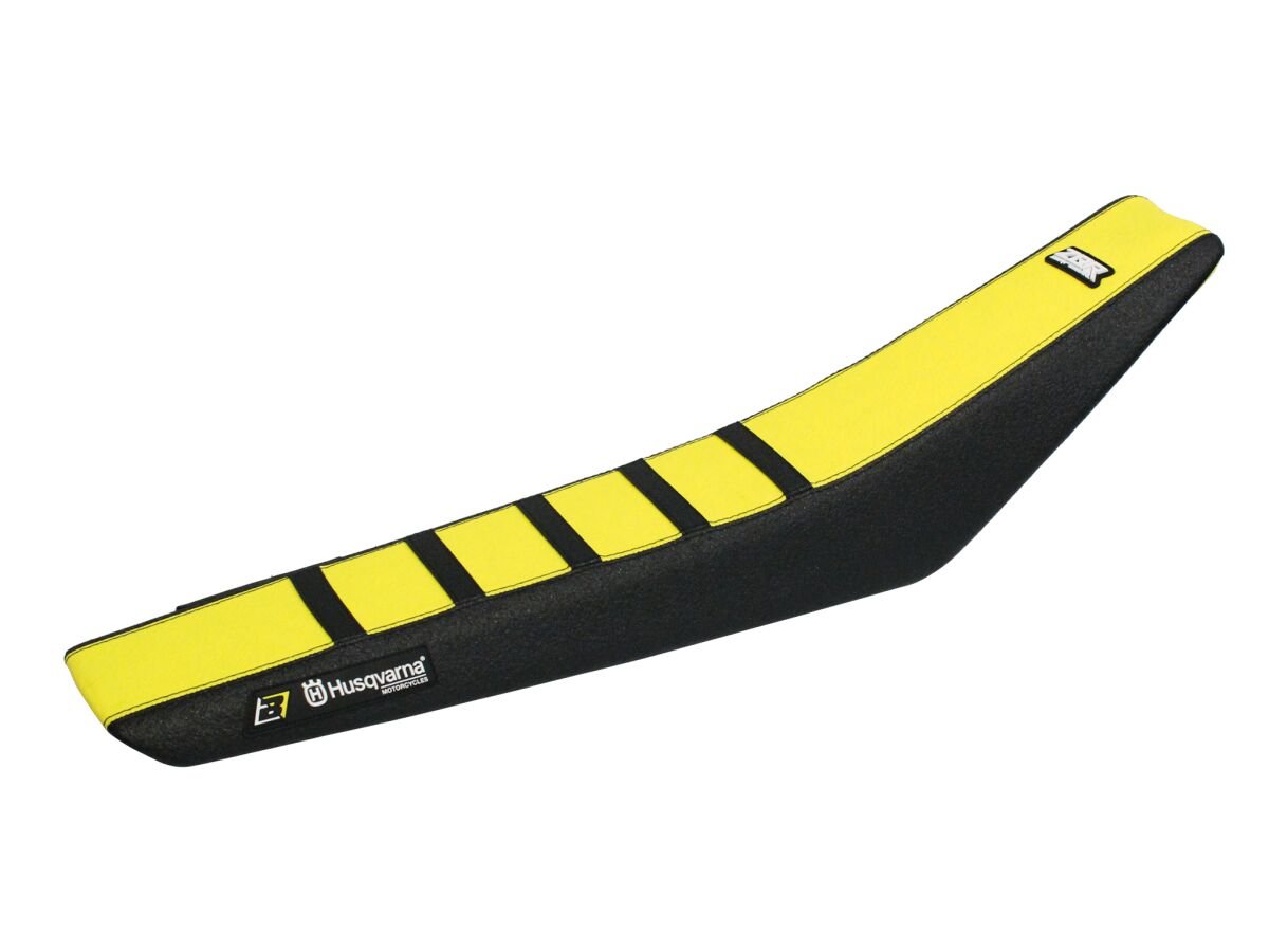 BLACKBIRD RACING Zebra zadelhoes zwart/geel — voor o.a. HUSQVARNA TC 85 17/14 (2018–2024) - MxProStoreParts