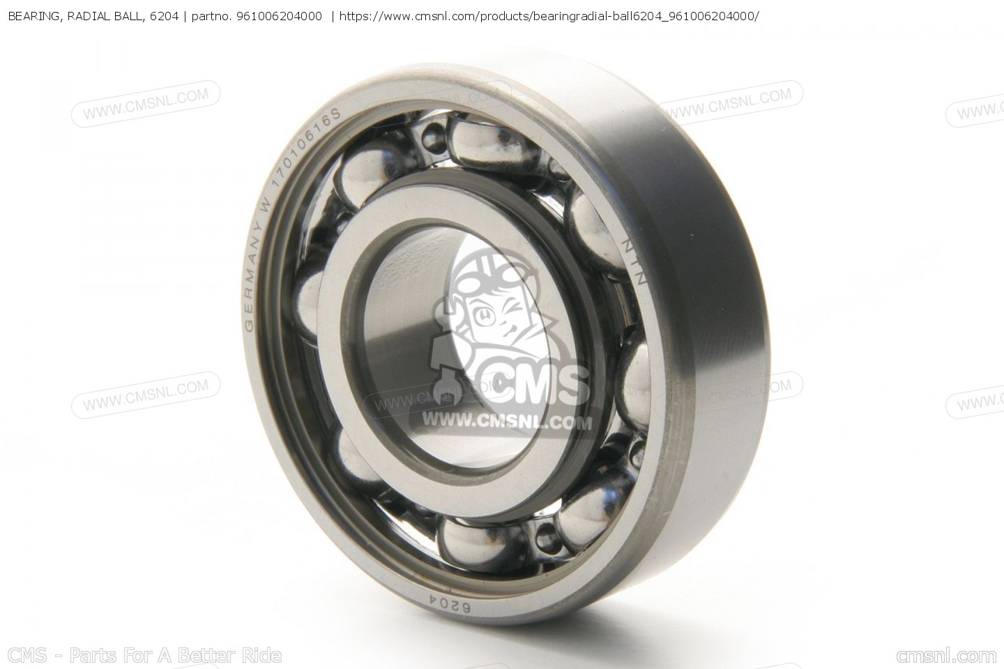 Honda OEM B/BRG RAD N/COM 96100-62040-00