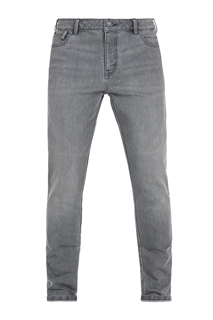 JOHN DOE Pioneer Mono herenmotorbroek lichtgrijs – maat 33/34