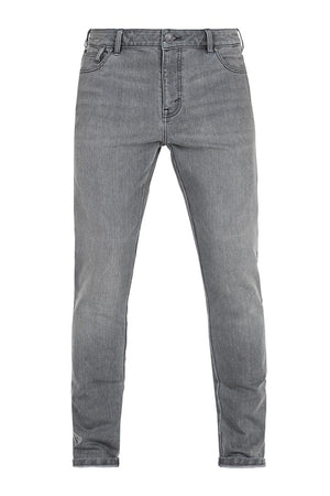 JOHN DOE Pioneer Mono herenmotorbroek lichtgrijs – maat 33/34
