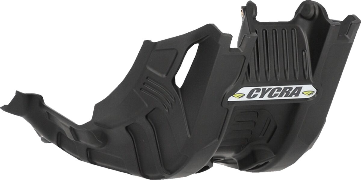 CYCRA Full Armor zwarte carterbeschermplaat — voor o.a. HUSQVARNA FC 450 (2023–2024) - MxProStoreParts