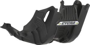 CYCRA Full Armor zwarte carterbeschermplaat — voor o.a. HUSQVARNA FC 450 (2023–2024)