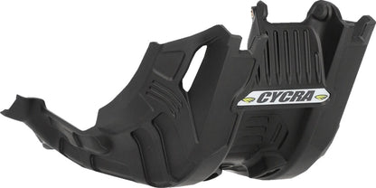 CYCRA Full Armor zwarte carterbeschermplaat — voor o.a. HUSQVARNA FC 450 (2023–2024) - MxProStoreParts