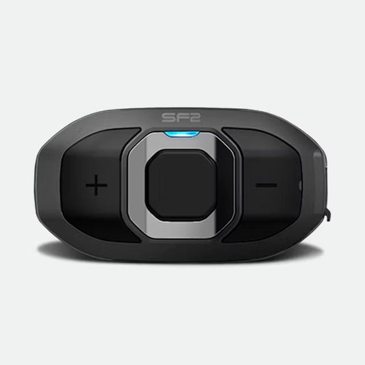 Sena SF2 carkit intercom in black with plus/minus control buttons