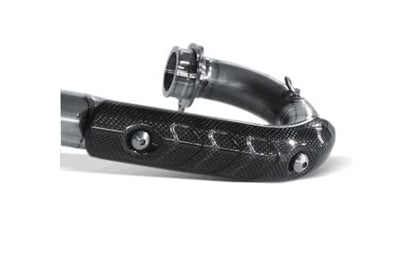 Montagevoorbeeld: Akrapovic Heat shield (Carbon) Kawasaki KX250F 2006-2007