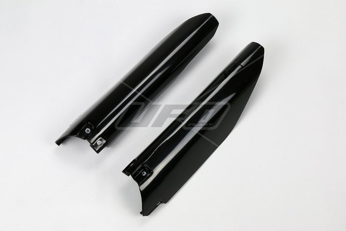 UFO Fork slider protectors RM125/250 07-12 RM-Z250/450 07- Black 001