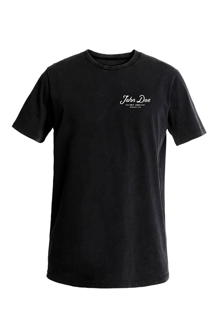 JOHN DOE JD Lettering T-shirt zwart 2XL - MxProStoreParts