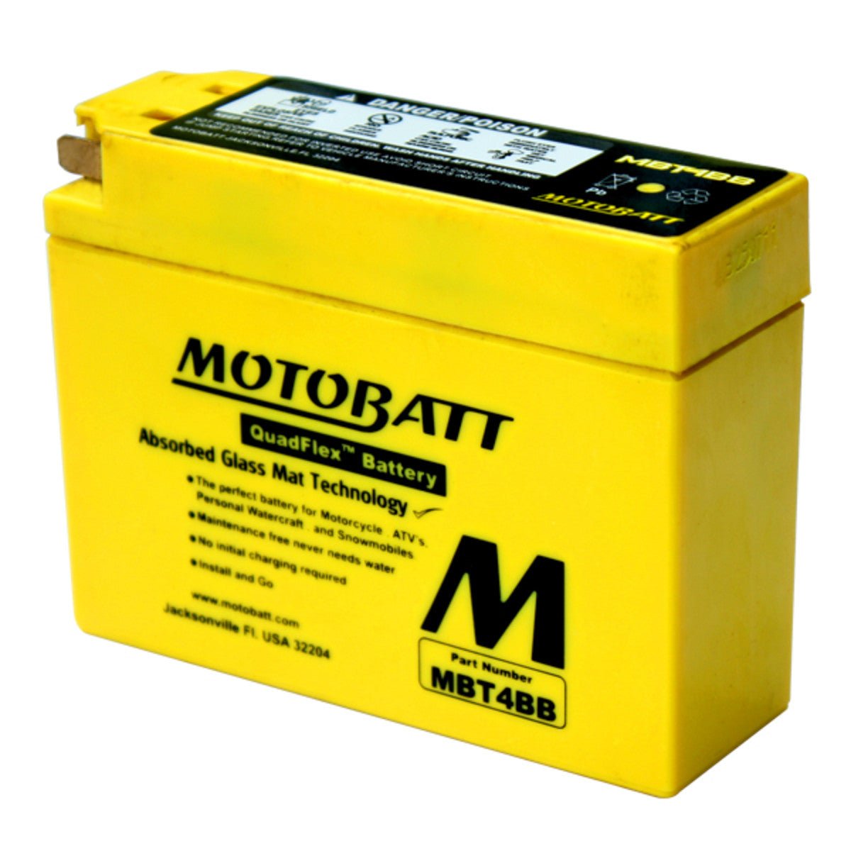 Motobatt MBT4BB battery