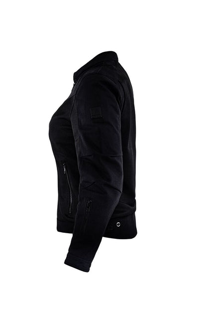 JOHN DOE Aero Mesh damesmotorjas zwart maat L
