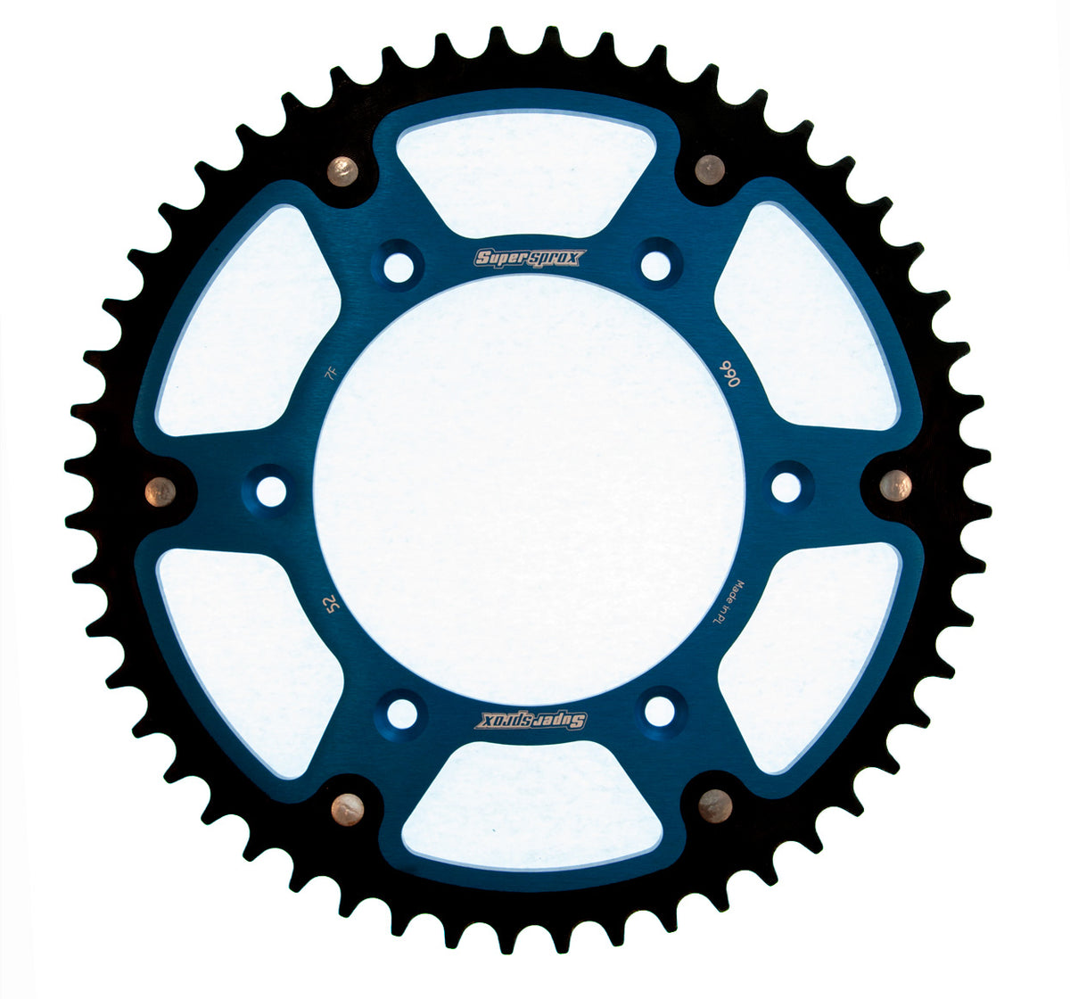 Supersprox Stealth Rear sprocket Blue – RST-990:51-BLU