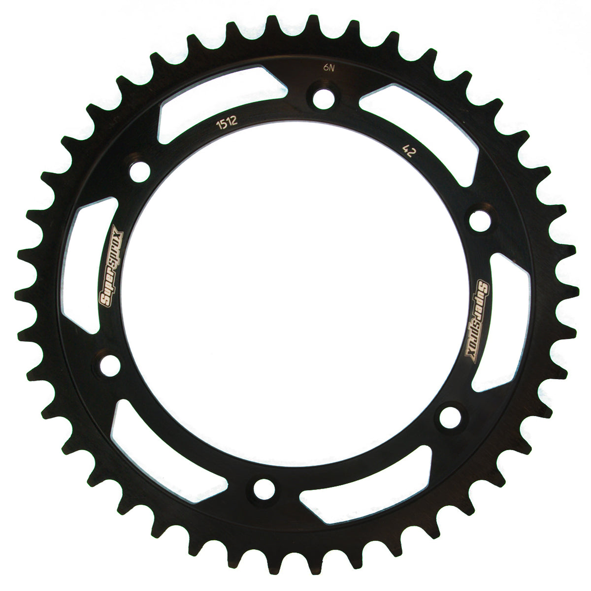Supersprox Steel Rear sprocket Beta/GasGas/Husqv. Black 42 – RFE-1512:42-BLK