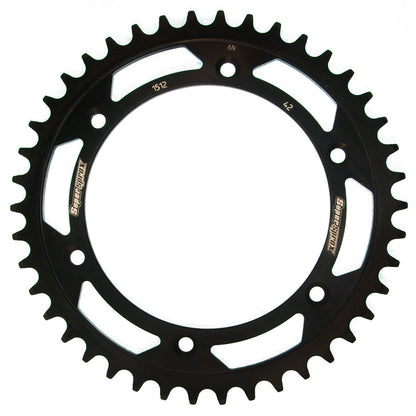 Supersprox Steel Rear sprocket Beta/GasGas/Husqv. Black 42 – RFE-1512:42-BLK