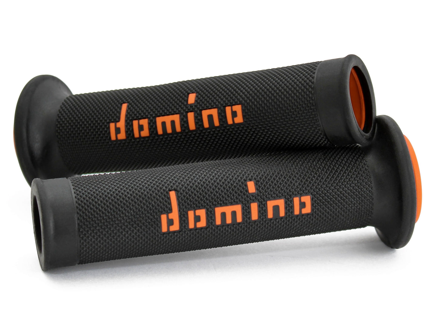 Domino wegmotor A010 handvaten Zwart / Oranje