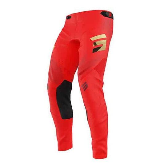 Shot MX Cross Broek Volwassen Aerolite Space Rood 2026 Collectie (Maat 30) - MxProStoreParts