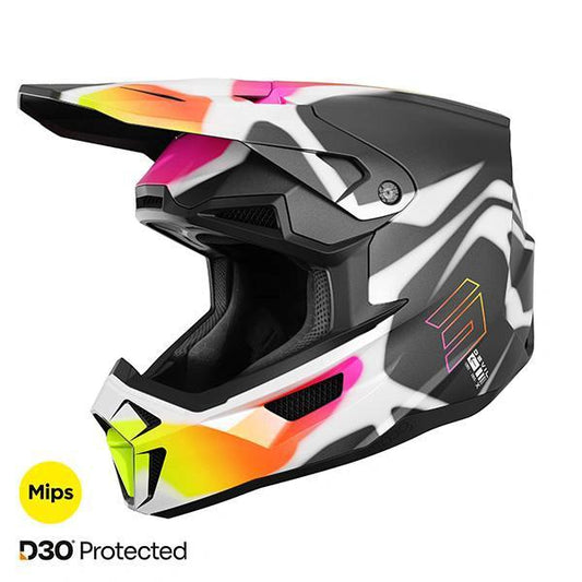 Shot MX Cross Helm Lite Devil Schwarz Matt Erwachsene Kollektion 2026