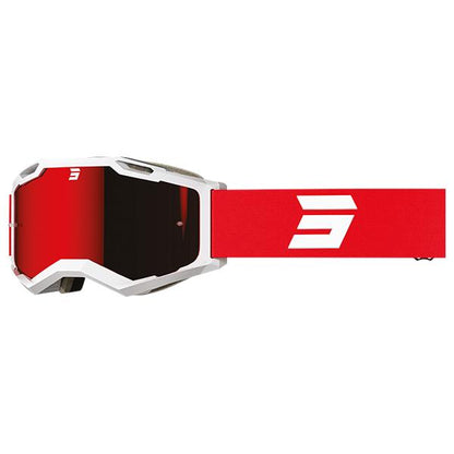 Shot Iris 2.0 Tech Wit Rood Glossy Crossbril 2026 Collectie