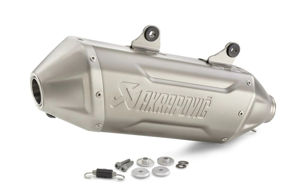 KTM OEM Akrapovic Slip-on eind demper titanium KTM EXC-F 250/350/450/500 2024