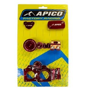 Apico Factory Bling Pack Rouge Honda CRF 250R 2018- et CRF 250RX 2019-