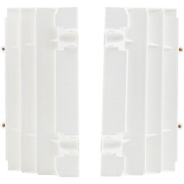 UFO radiator lammellen plastic Wit KTM SX 125/150/250 19- & SX-F 250/350/450 19- & EXC 250/300 TPI 20 & EXC-F 250/350/450/500 20