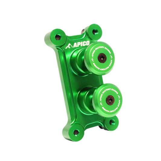 Apico dubbele starthulp Groen los onderdeel Standard for Suzuki/Yamaha/Honda/Kawasaki