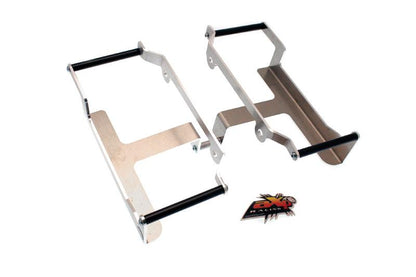 AXP Radiator beschermers zwarte tussenstukken Kawasaki KX 450F 09