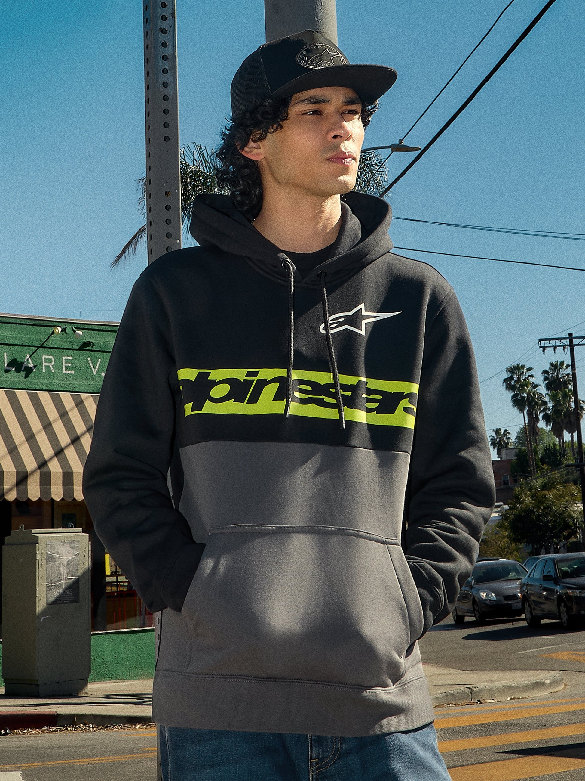 Alpinestars Parallel Hoodie Black Gunmetal