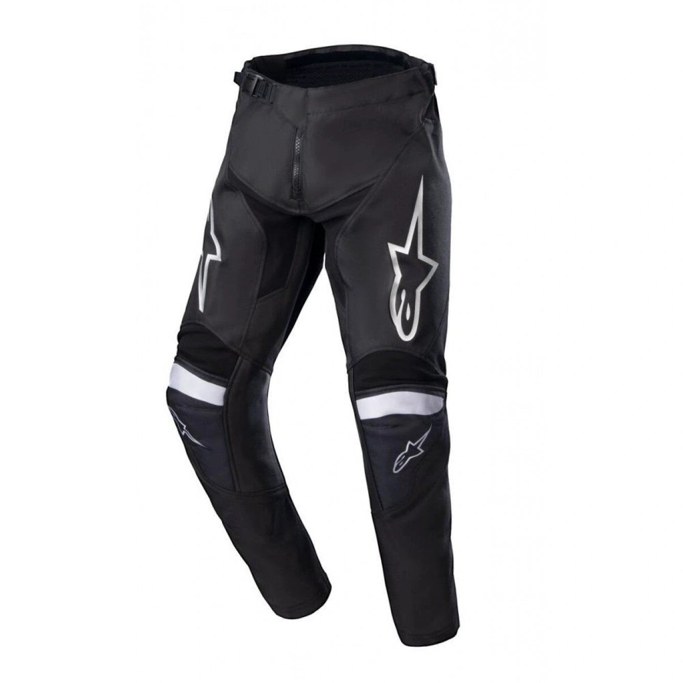 Alpinestars 2023 Racer Graphite Kinder cross broek Zwart/Reflective ( maat 22 ) - MxProStoreParts